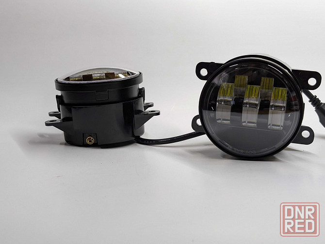 Противотуманные фары LED универсальная 3,5 дюйма 90мм туманка 50W ватт Херсон - изображение 4