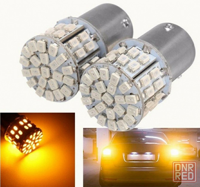 Желтые повороты в красном фонаре BMW Hyundai Acura VW Лампы Ру21 Led Запорожье - изображение 7