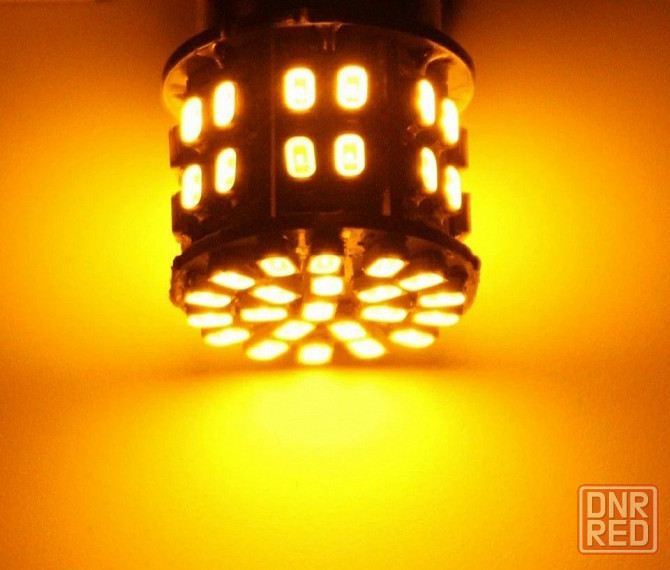 Желтые повороты в красном фонаре BMW Hyundai Acura VW Лампы Ру21 Led Запорожье - изображение 8
