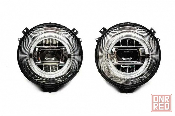 Фары Гелик фара Led на Mercedes G-Class кубик W463 Гелик 2006-2018 г Запорожье - изображение 3