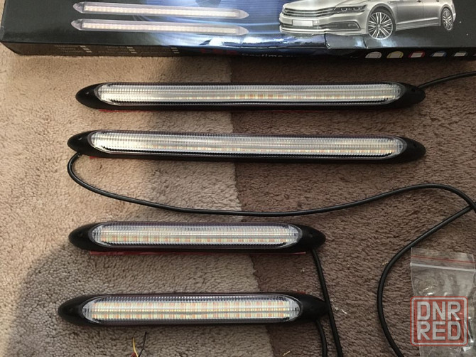 LED Дневные ходовые огни с поворотом 12v DRL ДХО Гибкие Запорожье - изображение 2