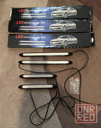 LED Дневные ходовые огни с поворотом 12v DRL ДХО Гибкие Запорожье - изображение 1