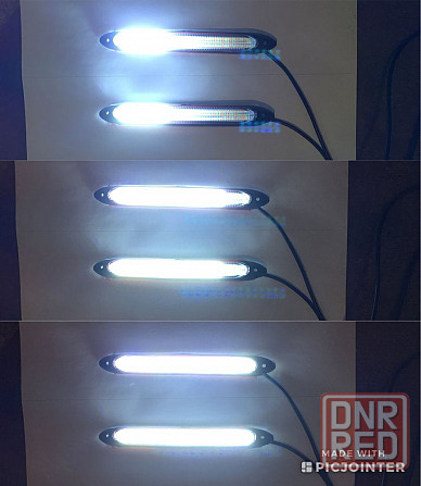 LED Дневные ходовые огни с поворотом 12v DRL ДХО Гибкие Запорожье - изображение 7