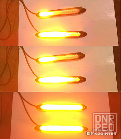 LED Дневные ходовые огни с поворотом 12v DRL ДХО Гибкие Запорожье - изображение 6