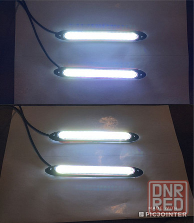 LED Дневные ходовые огни с поворотом 12v DRL ДХО Гибкие Запорожье - изображение 5