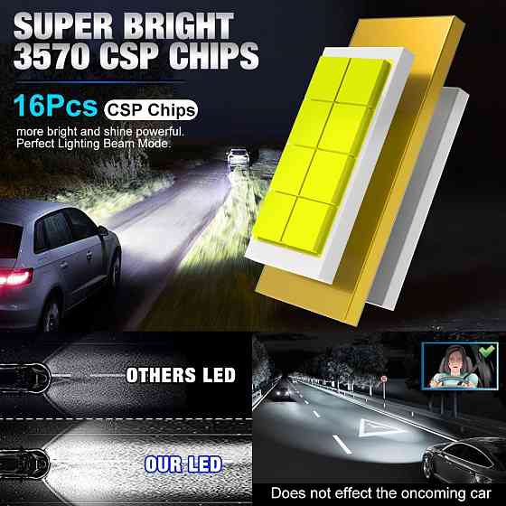 H11 H8 H9 H16 Противотуманные LED H11 SD LED комплект 2шт Запорожье