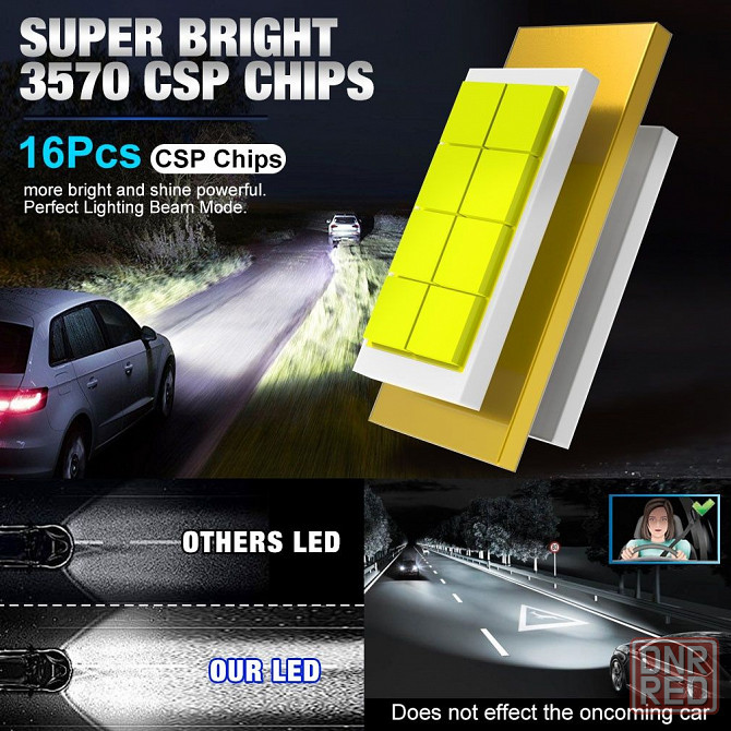 H11 H8 H9 H16 Противотуманные LED H11 SD LED комплект 2шт Запорожье - изображение 2