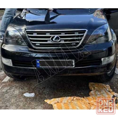 АКЦИЯ! Lexus GX470 (2002-2008) Передние фары (черные - LED) Запорожье - изображение 6