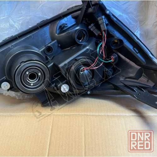 АКЦИЯ! Lexus GX470 (2002-2008) Передние фары (черные - LED) Запорожье - изображение 8