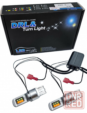 Дневные ходовые огни + поворот 2в1 DRL LED лампы в поворот с дхо NEW Запорожье - изображение 3