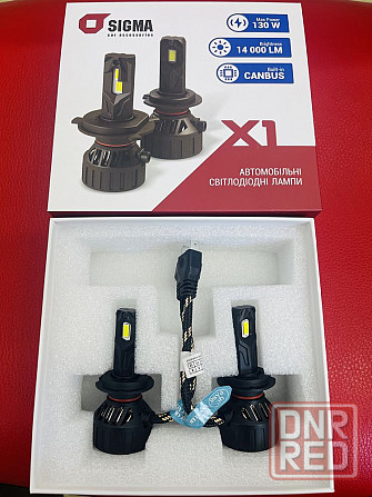 Продаю Лед лампи SIGMA X1 H7, H1, H11, HB3/HB4/CAN BUS/65W/14000Lm Запорожье - изображение 6