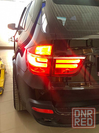 Задние фонари стопы фари BMW X5 E70 LED БМВ Х5 рестайл комплект DEPO Запорожье - изображение 2