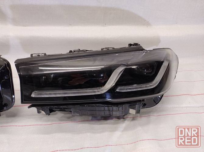 Фари фары BMW 5  G30 G31 F90 lift Shadow line Adaptive Led LCI Європа Запорожье - изображение 2
