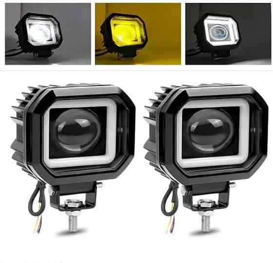 Светодиодная дополнительная противотуманная фара Led ближний свет 30w. Запорожье