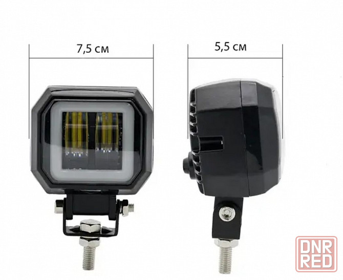 Светодиодная дополнительная противотуманная фара Led ближний свет 30w. Запорожье - изображение 5