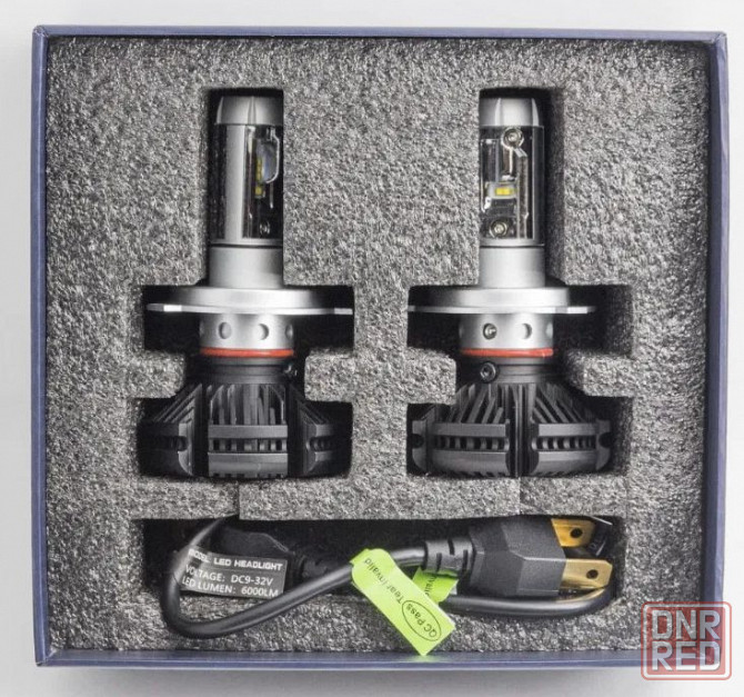 АКЦИЯ! Светодиодные лампы X3 H4 H7 H11 H3 Led Headlight 6000 Lm 50w Запорожье - изображение 6