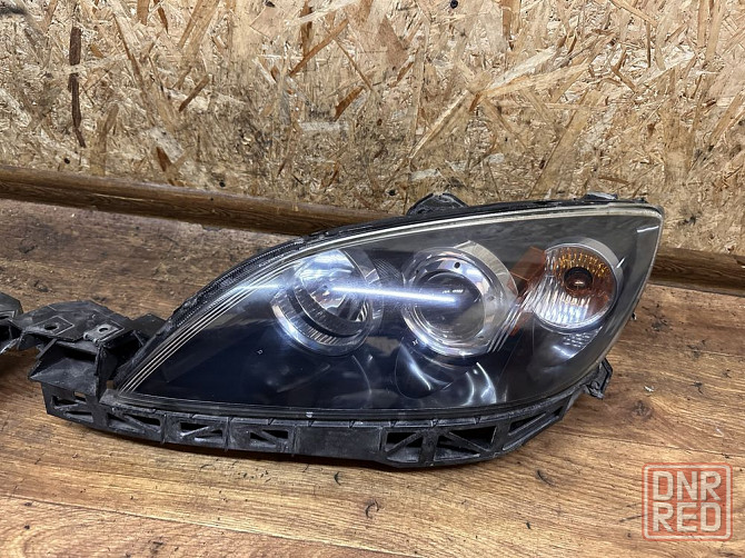 Передние фары ксенон Mazda 3 I Мазда 3 1 2003-2009 цена за пару. Запорожье - изображение 5