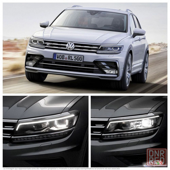 Фара Левая Правая Full led VW Tiguan Allspace США и Европа 2017-2020 Запорожье - изображение 3