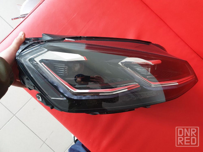 Передние фары Volkswagen Golf 7 Апгрейд в LCI Full Led гольф Запорожье - изображение 7