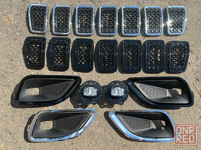 Рамка Окуляр Накладка Противотуманной фары Jeep Cherokee KL 2019+ LED Запорожье - изображение 1