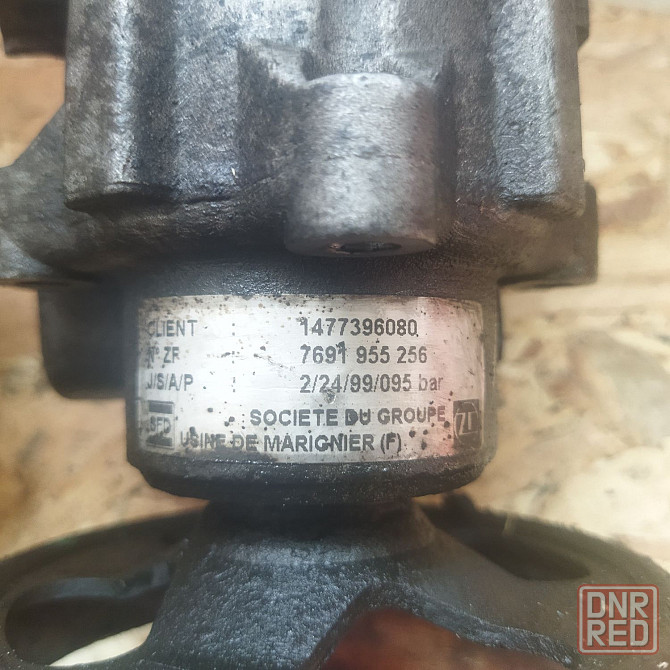 Насос ГУР Boxer 1.9td Jumper 1.9td 1477396080 7691955256 Ducato 1.9d Запорожье - изображение 3