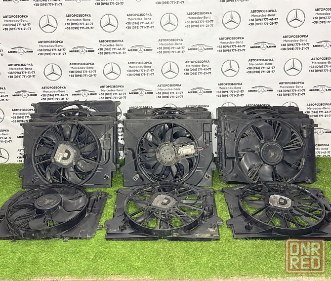 Основний вентилятор радіатора w203 w211 w204 w212 w164 x204 Мерседес Запорожье - изображение 7