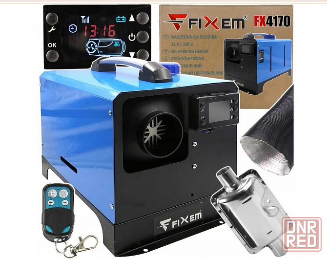 Обогреватель Вебасто автономный 9000Вт Fixem для автомобиля Запорожье - изображение 2