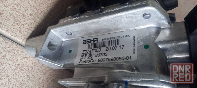 Клапан ЕГР  EGR  FORD Peugeot Citroen 2.0 TDCI 9807593080 Запорожье - изображение 2