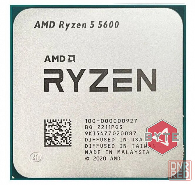 Процессор amd ryzen 5 5600 am4, 6 x 3500 мгц, oem в макеевке днр | Гарантия Макеевка - изображение 1