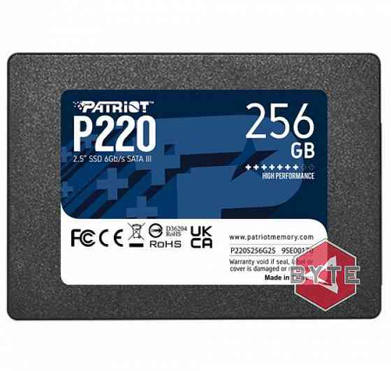 Твердотельный накопитель ssd sata iii patriot p220s256g25 256gb p220 в макеевке днр | Гарантия Макеевка