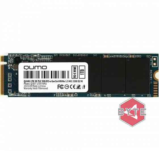 Твердотельный накопитель ssd m.2 nvme qumo (q3dt-1tsy-nm2) 1тб | Гарантия Макеевка