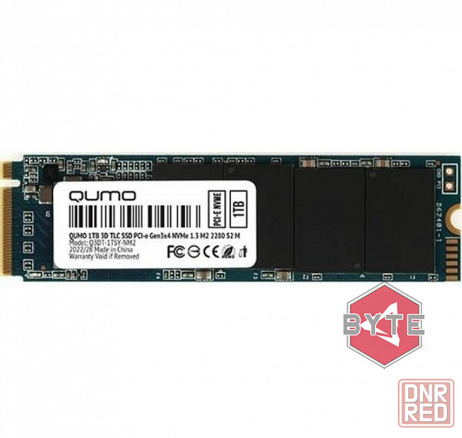 Твердотельный накопитель ssd m.2 nvme qumo (q3dt-1tsy-nm2) 1тб | Гарантия Макеевка - изображение 1