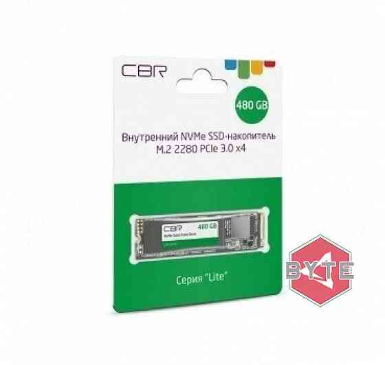 Внутренний ssd-накопитель cbr 480 gb ssd-480gb-m.2-lt22 | Гарантия Макеевка