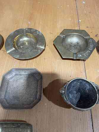 Пепельницы из бронзы,латуни,меди и серебра. Херсон