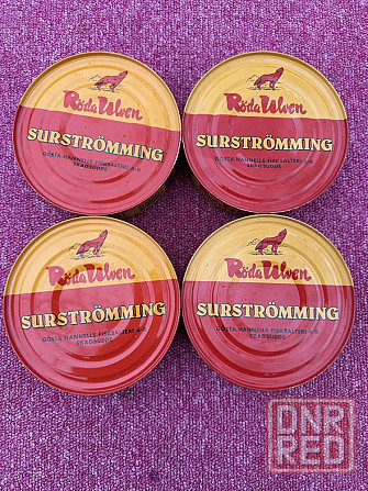 Делікатес Сюрстрёмминг Surstromming Roda Ulven  400g риба Запорожье - изображение 2