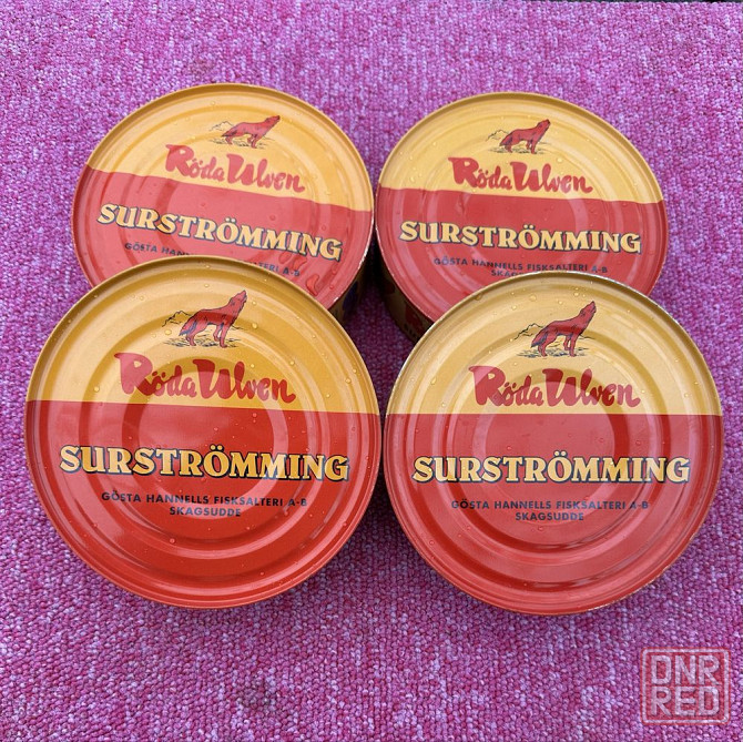 Делікатес Сюрстрёмминг Surstromming Roda Ulven  400g риба Запорожье - изображение 4