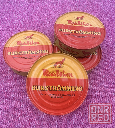 Делікатес Сюрстрёмминг Surstromming Roda Ulven  400g риба Запорожье - изображение 5