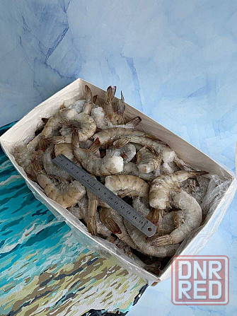хвости креветок без льоду, хвости креветок з глазурью Запорожье - изображение 1