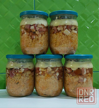 Каша з мясом Гречана Рисова Булгур Горохова Фасоля Запорожье - изображение 6