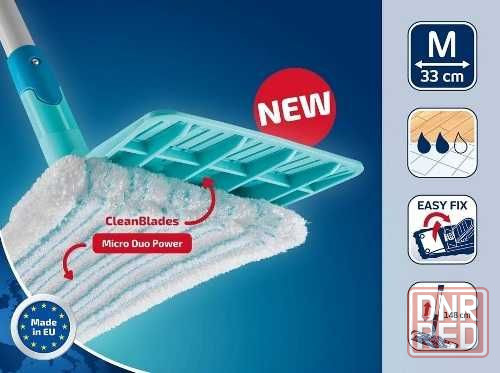 Набор для уборки Leifheit PowerClean + насадка с микрофиброй Запорожье - изображение 2