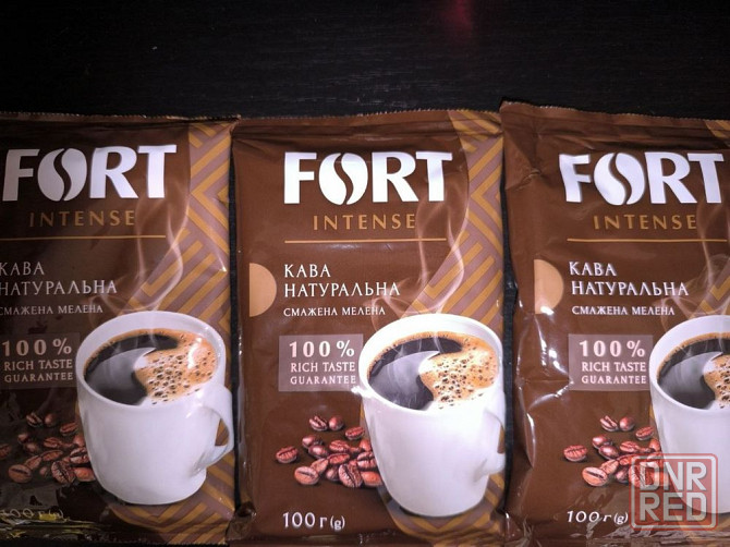 Кава натуральна смажена мелена Форт Fort/в зернах Херсон - изображение 3