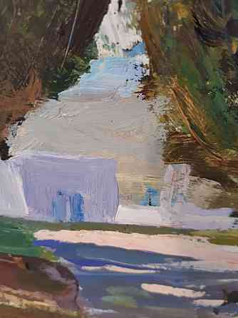 Картина,маслом. 83/48.Абстракция. Херсон