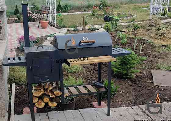 ЭКСКЛЮЗИВ! Мангал-гриль BBQ | Сталь 4 мм, коптильня, печь под казан! Херсон