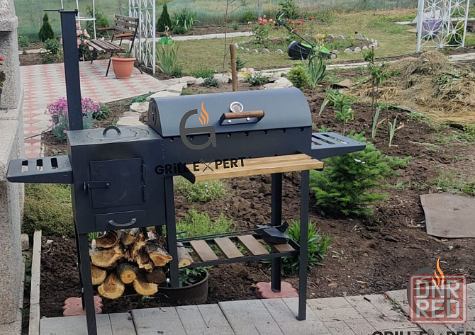 ЭКСКЛЮЗИВ! Мангал-гриль BBQ | Сталь 4 мм, коптильня, печь под казан! Херсон - изображение 1