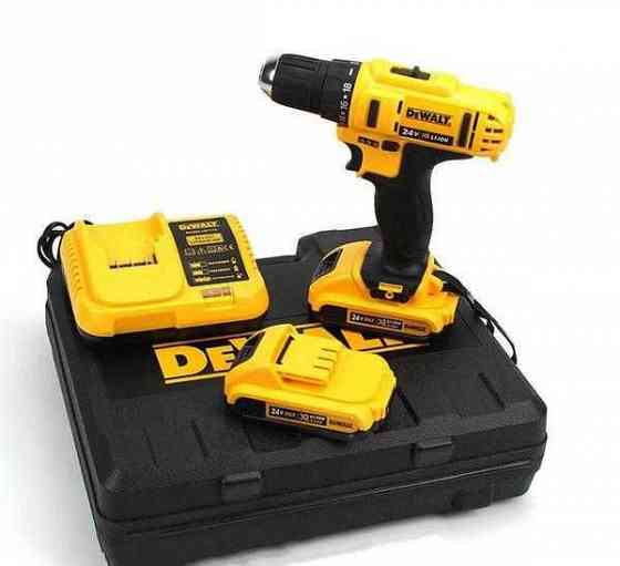 Шуруповерт аккумуляторный DeWALT (24V/5A) Херсон