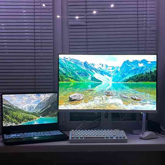 игровой сетап asus tuf, msi, dark project, vgn, fifine Донецк
