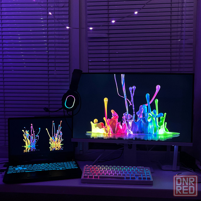 игровой сетап asus tuf, msi, dark project, vgn, fifine Донецк - изображение 2