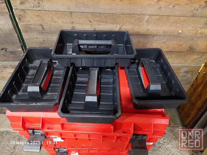 Набор ящиков System ONE Ultra HD Red 4 Set QBRICK Макеевка - изображение 8
