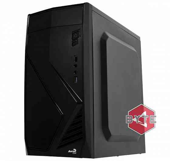 Корпус mini-tower aerocool [cs-102] atx, с бп, черный в макеевке днр | Гарантия Макеевка