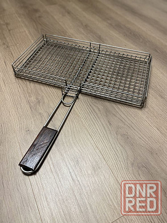 BBQ решетка сетка для гриля 30х50/сетка решетка на мангал для барбекю Херсон - изображение 5